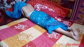 Desi Blue Saree Girlfriend Hardcore Sex With Her Boyfriend Video