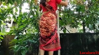 Indian Desi Village Bhabi Oral Sex And Pusys Fucked In Home Garden Video