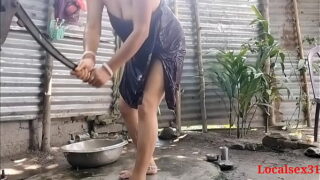 Indian Desi Village Maid Fucked At Outdoor In House Owner Video