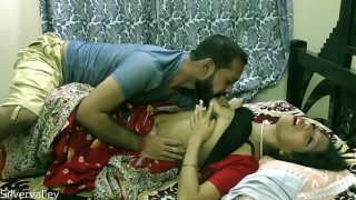Indian horny unsatisfied wife having sex with BA pass caretaker Video